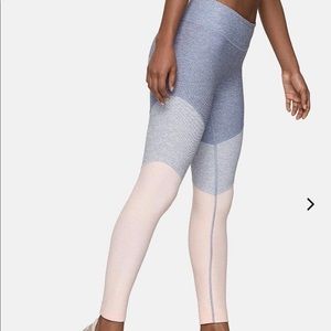 Outdoor Voices colorblock 7/8 spring leggings